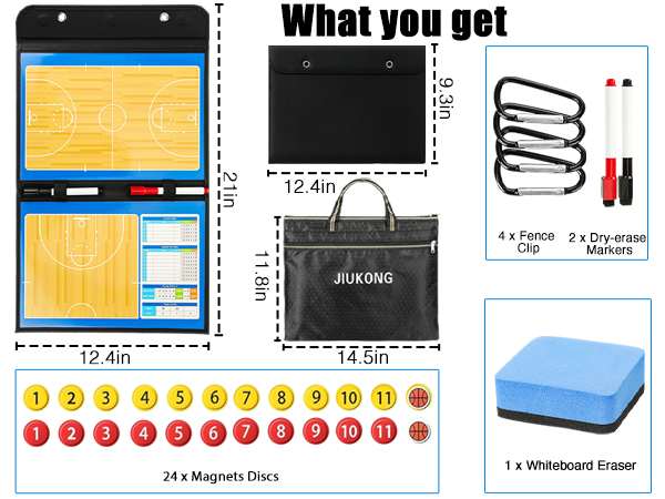 Magnetic Basketball Coaching Board