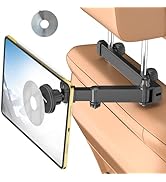 OHLPRO Magnetic Headrest Car Tablet Mount with Foldable Telescopic Arm for iPad Car Holder Back S...