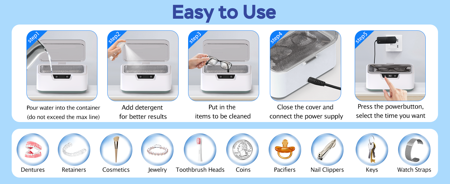 ultra sonic jewelry cleaner machine