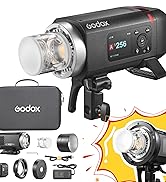 Godox AD400Pro II 400Ws Outdoor Flash - 1/27770s Freeze Mode, 460 Full Power Pops, 30W 2800K - 60...