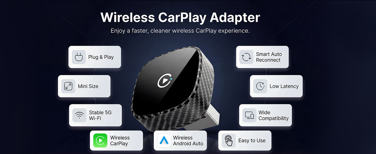 Wireless CarPlay Adapter