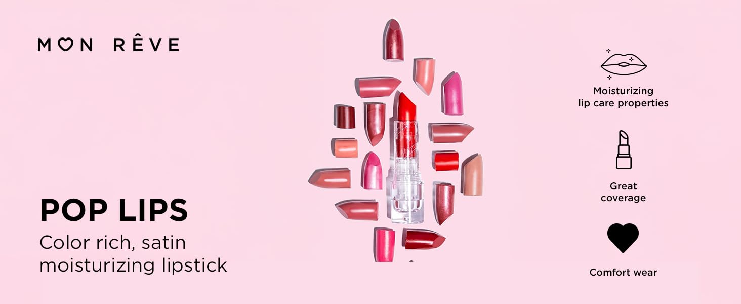 Moisturizing Lipstick–Paraben,Cruelty-Free–Long-Lasting Beauty–Premium &amp;amp;amp; Dermatologically Tested