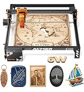 ACMER P1 S Pro 6W (6000mW) Laser Cutter & Engraver Machine,with 380×370mm Large Working Area, WiF...