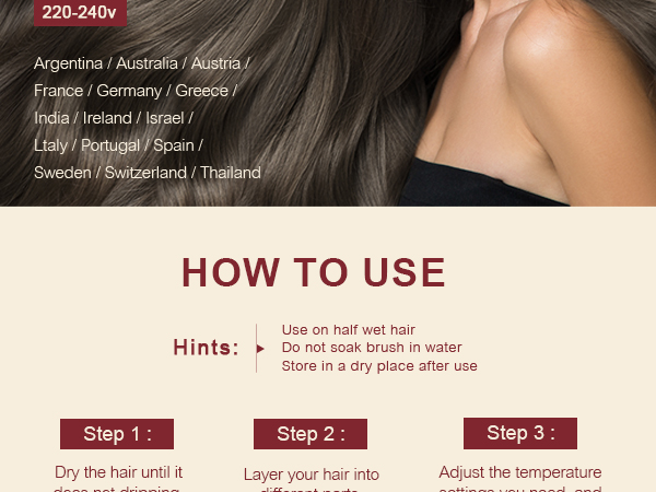 Travel Hair Blow Dryer Brush