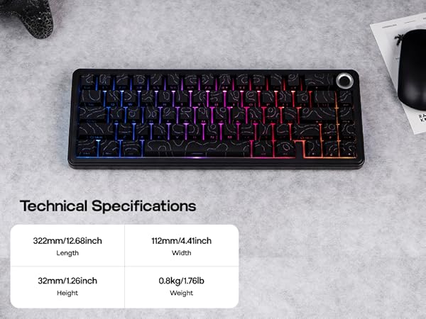 F65PRO Wireless Gaming Keyboard