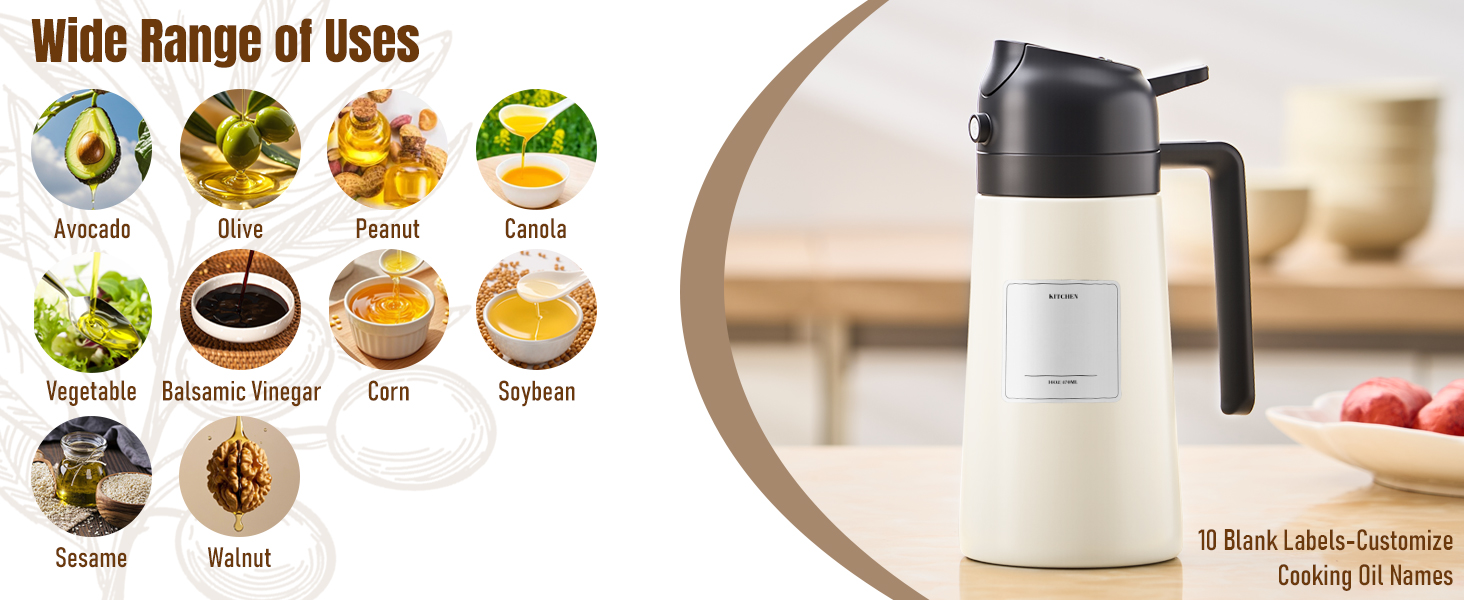 Baalaka 2 in 1 Oil Dipenser Bottle