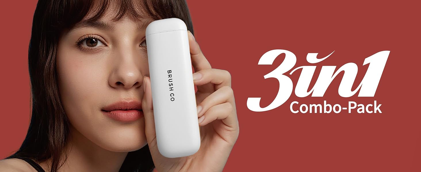 MIPOW BRUSH GO Slim i4 Slim Pro i4 Electric Toothbrush E-toothbrush Brush Head Sonic Vibrate White