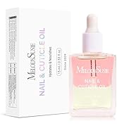 MelodySusie 15ML Cuticle Oil,Nail Strengthener with Jojobal &amp; Vitamin E,Nail Growth that Repairs ...