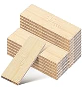 TOYANDONA 48pcs Miniature Dollhouse Flooring - 1:12 Scale Mini Floor Boards Dollhouse Wood Floori...