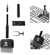 Keyboard Cleaner &amp; Laptop Cleaning Kit - 9-in-1 Electronics Cleaning Brush Set with Keycap Puller...