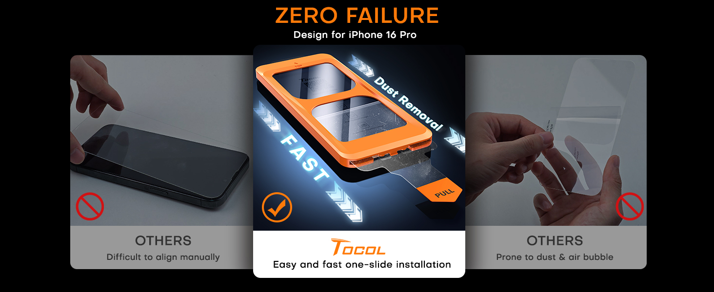 16 pro screen protector