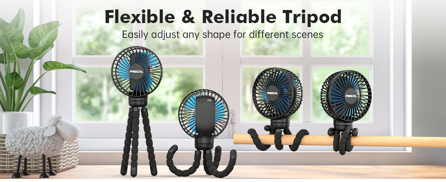 ventilador recargable