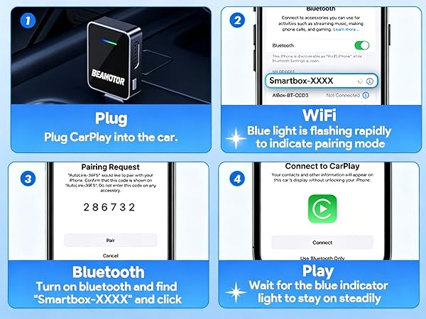 wireless carplay adapter usb c