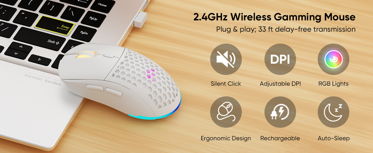 Wireless Gaming Mouse