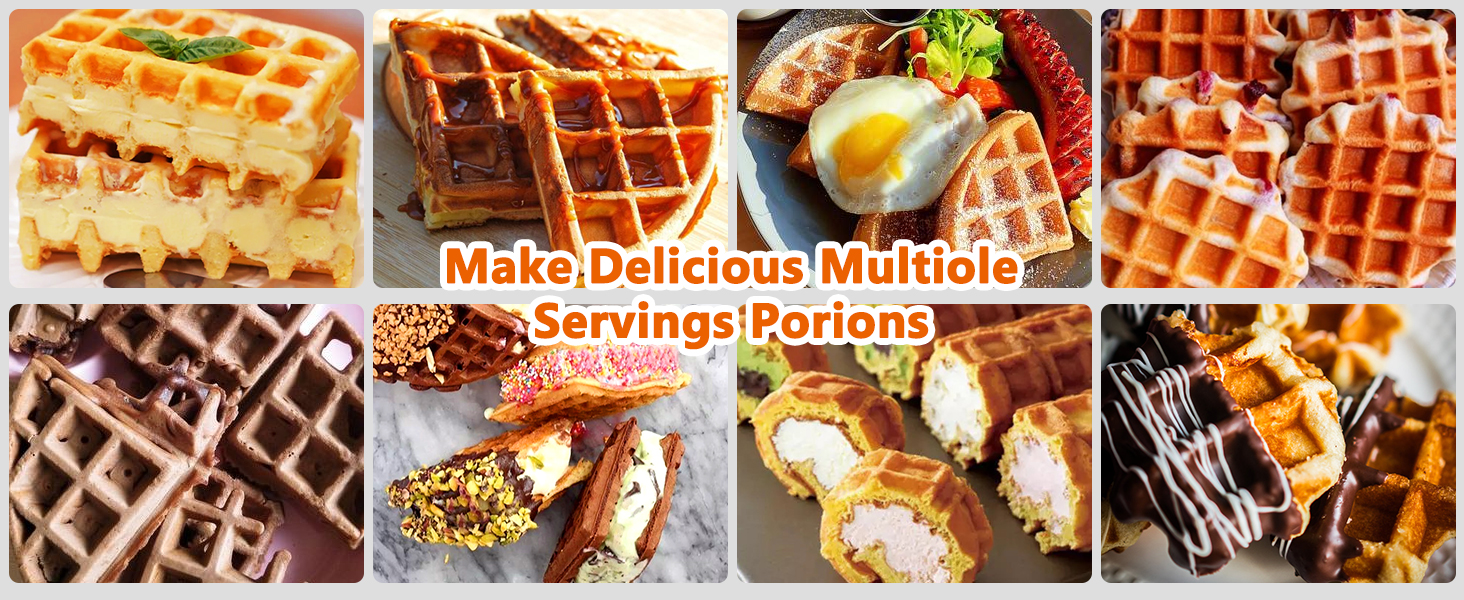 Make Delicious Multiole Servings Porions