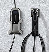 BMZX EV Charger Holder J1772, Wall Mount Kit for Electric Car Charger, SAE J1772 Cable Organizer,...