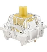 DRAOZA Gateron G Yellow Pro 3.0 3-Pin Switch Pre-lubed RGB Yellow Red Brown for MX Mechanical Key...