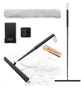 LORESJOY Shower Squeegee Shower for Shower Glass Doors, Squeegee Window Cleaning, 47'' Telescopic...