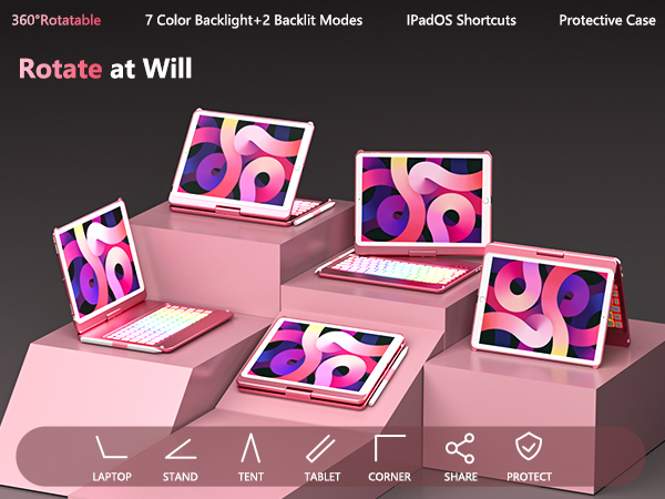 ipad 9th generation case with keyboard