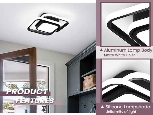 black ceiling lighting fixture led ceiling lights bedroom ceiling light hallway light fixtures