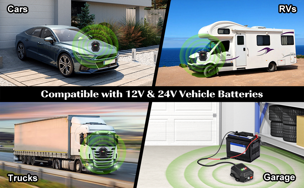 Vekibee Ultrasonic Rodent Repellent for Car Engines With Remote Control Under Hood Animal Repeller