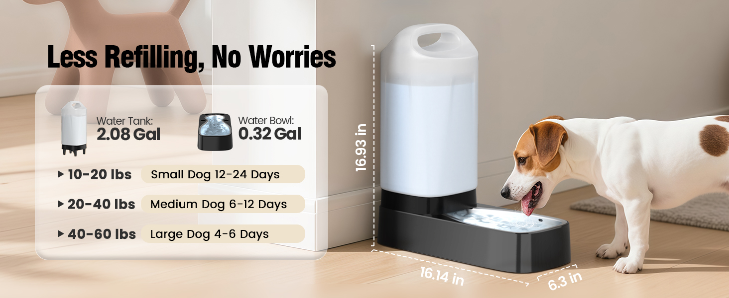 dog water bowl dispenser