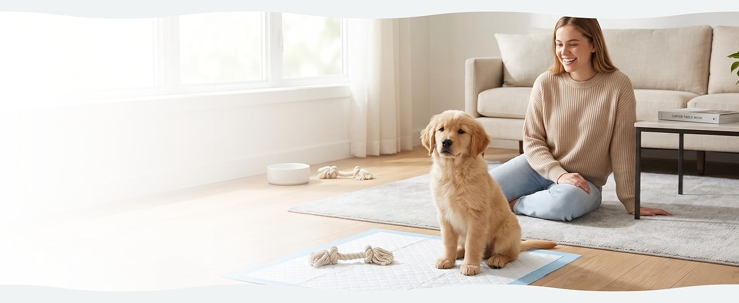 Incontinence Pads, Bed Covers, Puppy Training