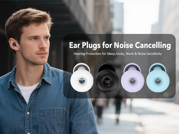 Ear plugs for noise cancelling