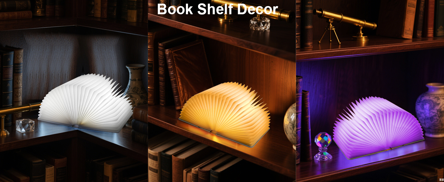 book shelf decor