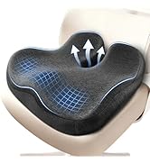 Thickened Seat Cushions for Office Chairs,Ergonomic Memory Foam seat Cushion,Sciatica Pain Relief...