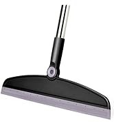 XXFLOWER Silicone Air Broom,Multifunction Magic Broom with Long Handle,Adjustable Rubber Squeeze ...