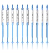 LUCKIN SMILE 10-Pack 35% Teeth Whitening Gel Refills, 35% Carbamide Peroxide Gel, 60 Whitening Tr...