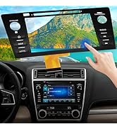 TsuperU Touch Screen Replacement for 2018 2019 Subaru Legacy OutbackRadio Digitizer Screen, Touch...