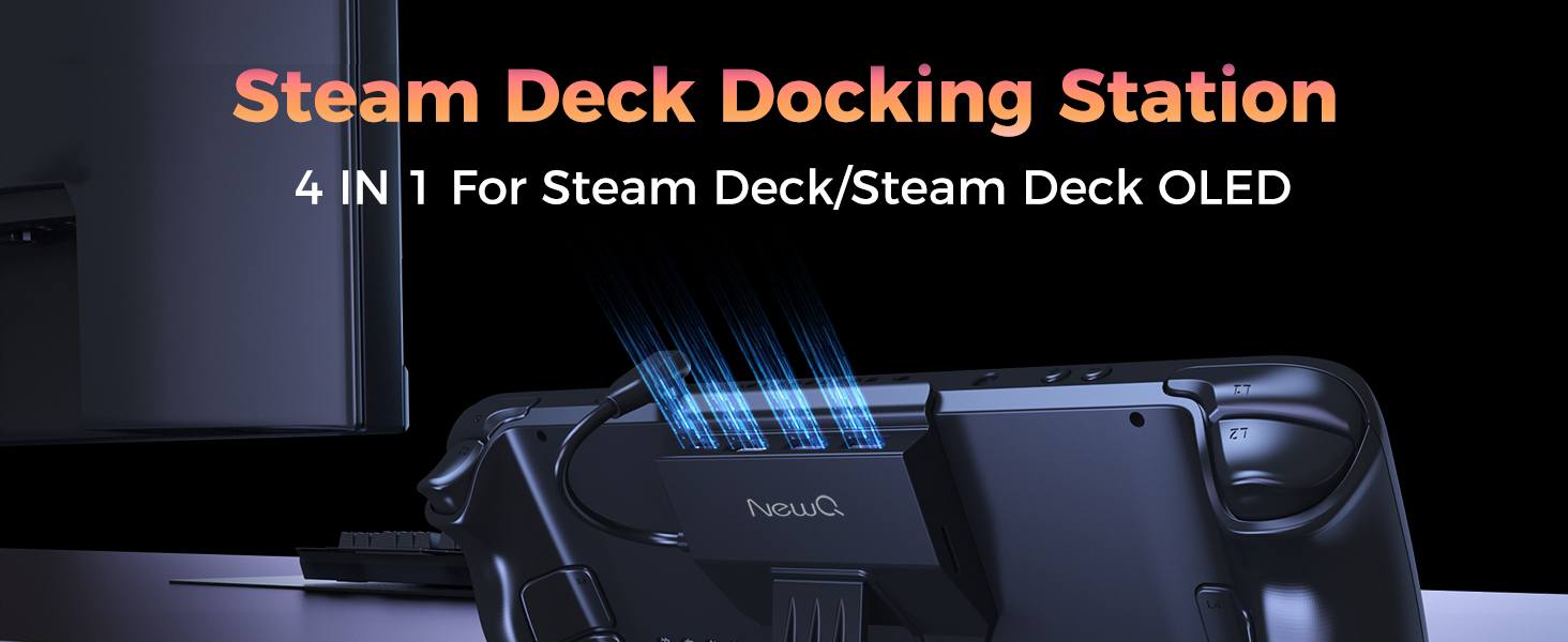 Steam deck docking station