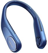 SWEETFULL Portable Neck Fan Bladeless Personal Fan 5000mAh Rechargeable Battery Operated Wearable...