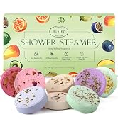 BLRIET Shower Steamers Aromatherapy Stocking Stuffers Christmas Gifts for Women 8 PCS, Shower Bom...