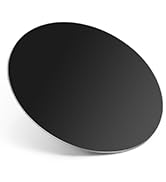 TERRATUTOR Aluminum Mouse Pad Black Round