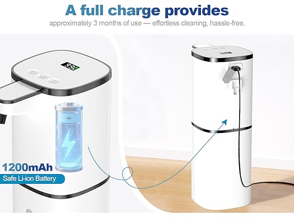 A full charge provides