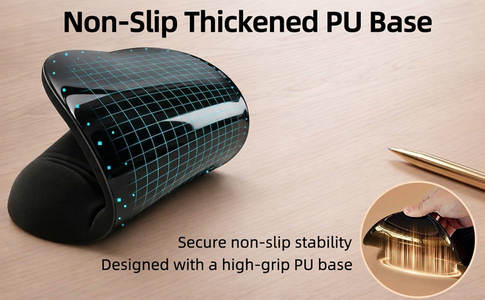 Mouse Pad with Wrist Rest