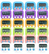 24 Pack Multi-Function Electronic Timer - Kitchen Timer,Magnetic Digital Timers,Big LCD Display, ...