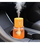 ikeda fragrance Smart Car Air Freshener,100ml Essential Oil Mist Aroma Machine, 3 Mode Mini Small...