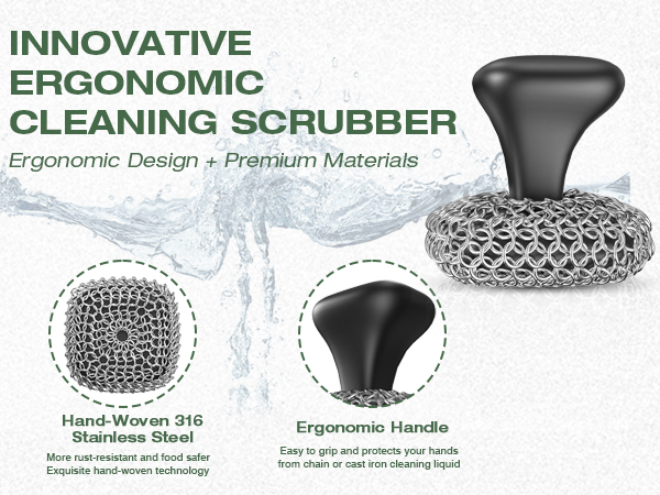 Cast Iron Scrubber