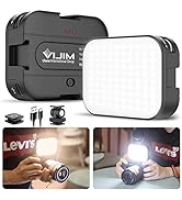 VIJIM VL100C Bi-Color LED Video Light on Camera,Mini Rechargeable 2000mAh LED Camera Lights,CRI95...