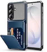 AFGHOA for Samsung S26 Wallet Case,5 Credit Card Holder for Galaxy S26,Flip Cover Hidden Compartm...