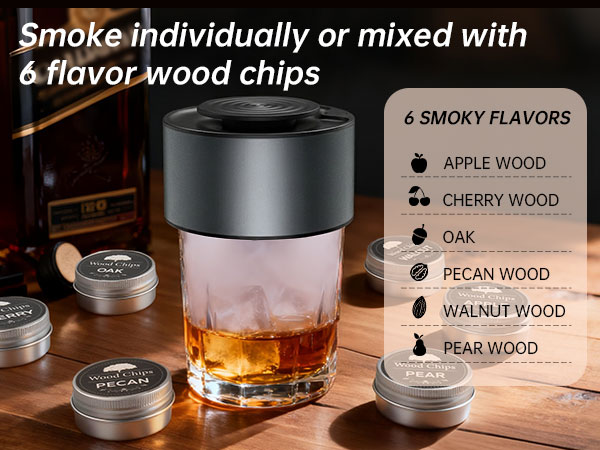 electric whiskey smoker kit
