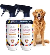 Pet Life Unlimited Dog Shampoo and Conditioner 2-in-1 Spray, 16 oz, Plant-Based, Vanilla Ginger S...