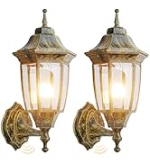 EMART Dusk to Dawn Outdoor Front Porch Light, Exterior Anti-Corrosion, Waterproof Aluminum &amp; Glas...