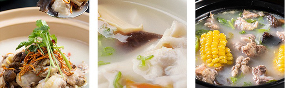 Stainless Steel Soup Ladle With Oil Separator a+3