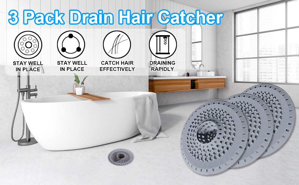 Bathtub Drain Hair Catcher