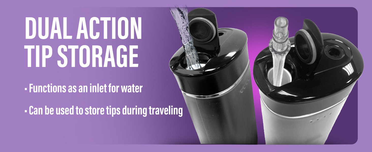 Mini Water Flosser Black